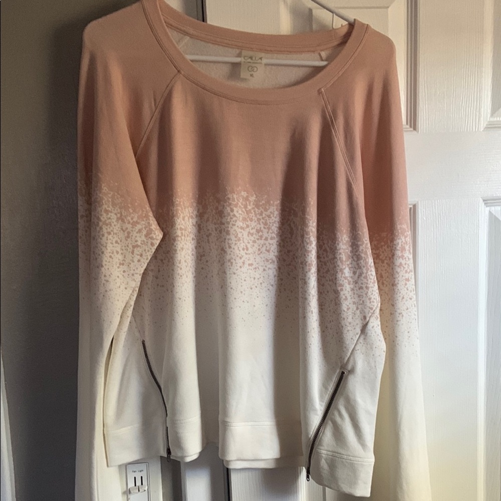 Calia Woman's pink sweater